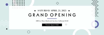Grand Opening Sport