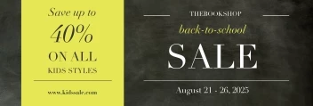 Back to School Chalkboard