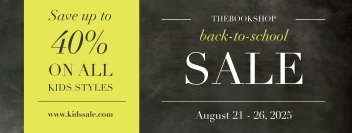 Back to School Chalkboard