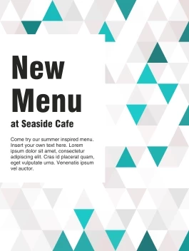 New Menu
