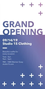 Grand Opening