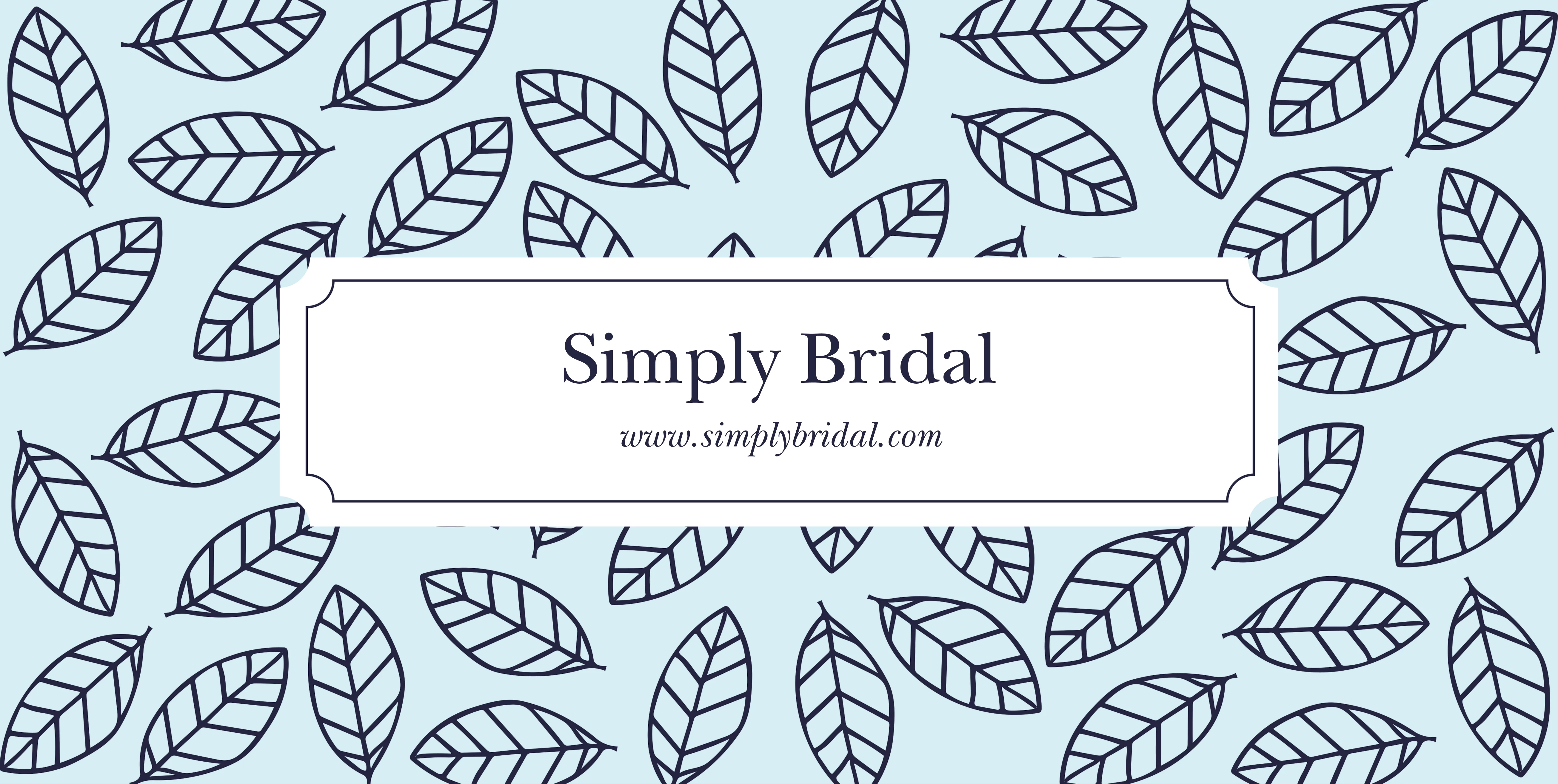 Bridal Blue Leaves
