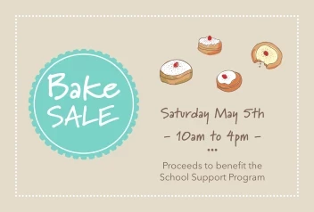 Bake Sale