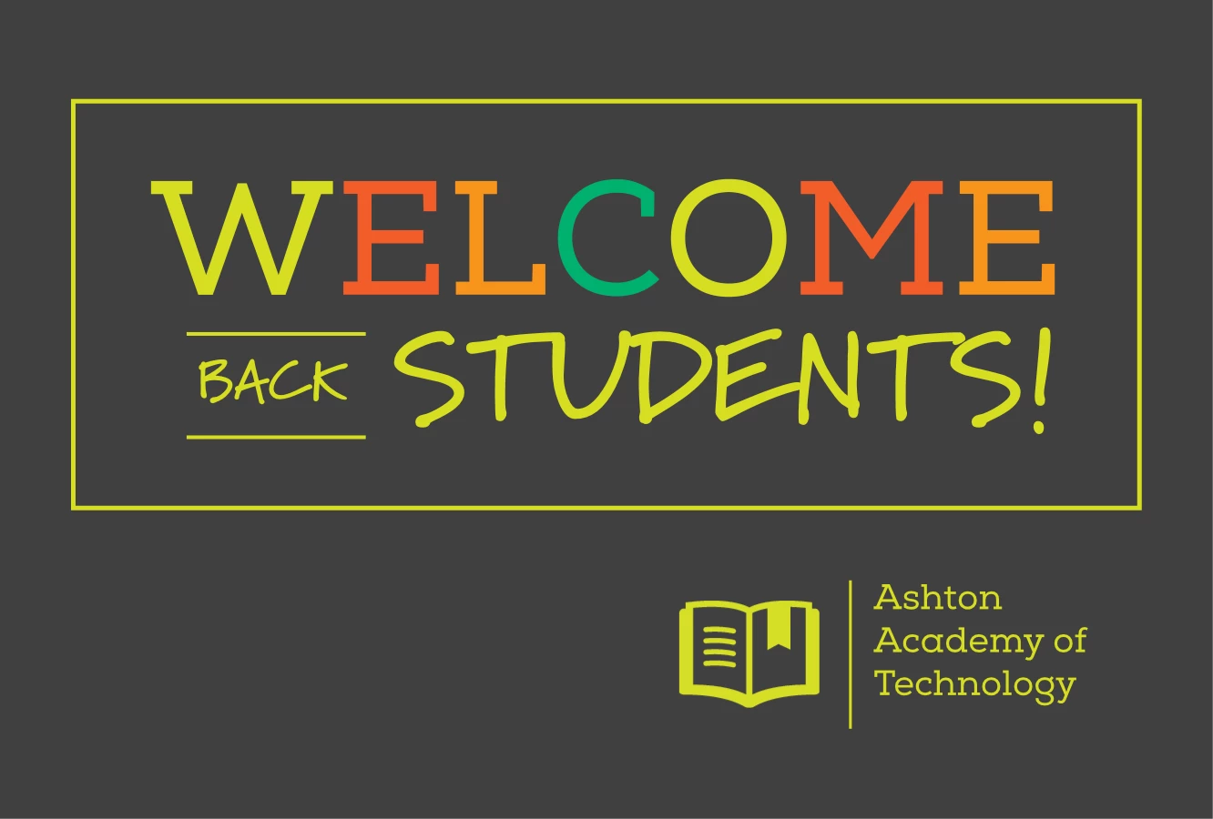 Welcome Back Students