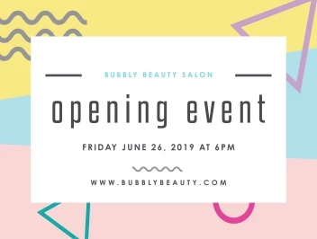Grand Opening Salon