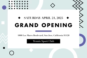 Grand Opening Sport