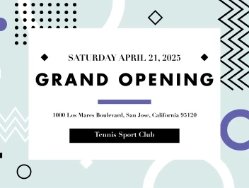 Grand Opening Sport