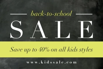 Back to School Chalkboard