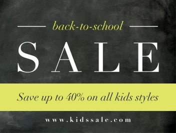 Back to School Chalkboard