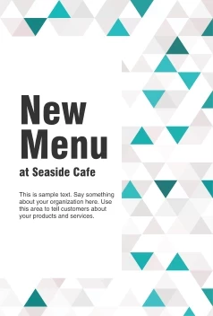 New Menu