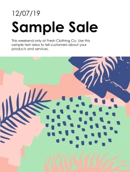 Tropical Sale