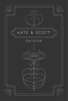 Art Deco Wedding