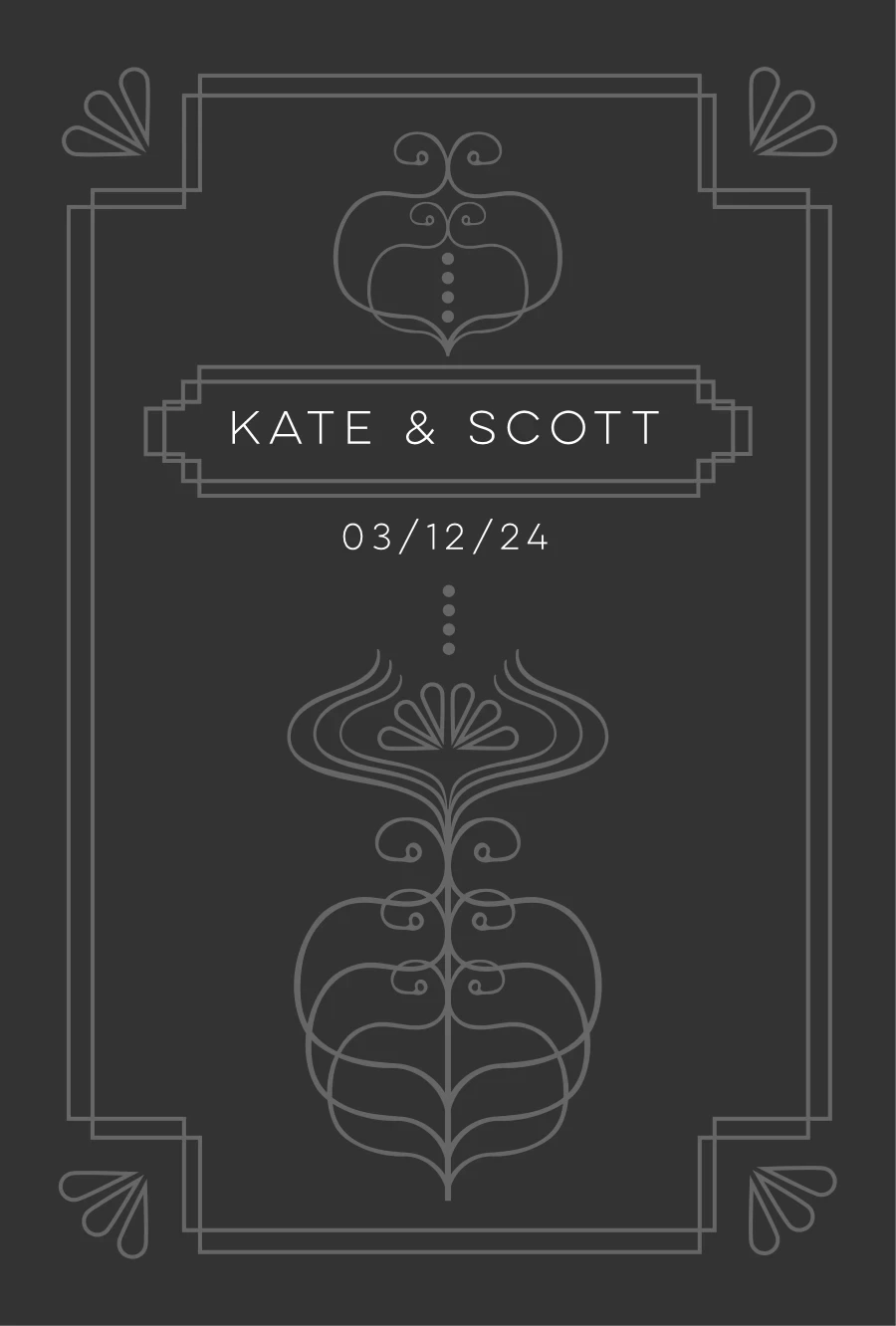 Art Deco Wedding