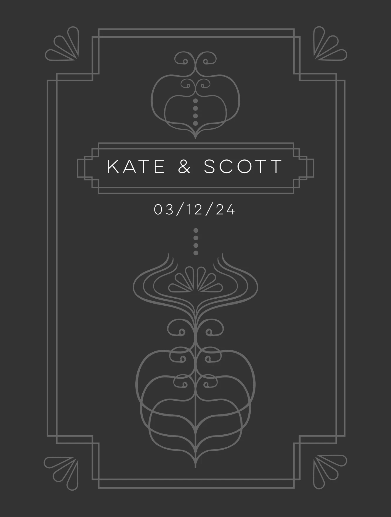 Art Deco Wedding