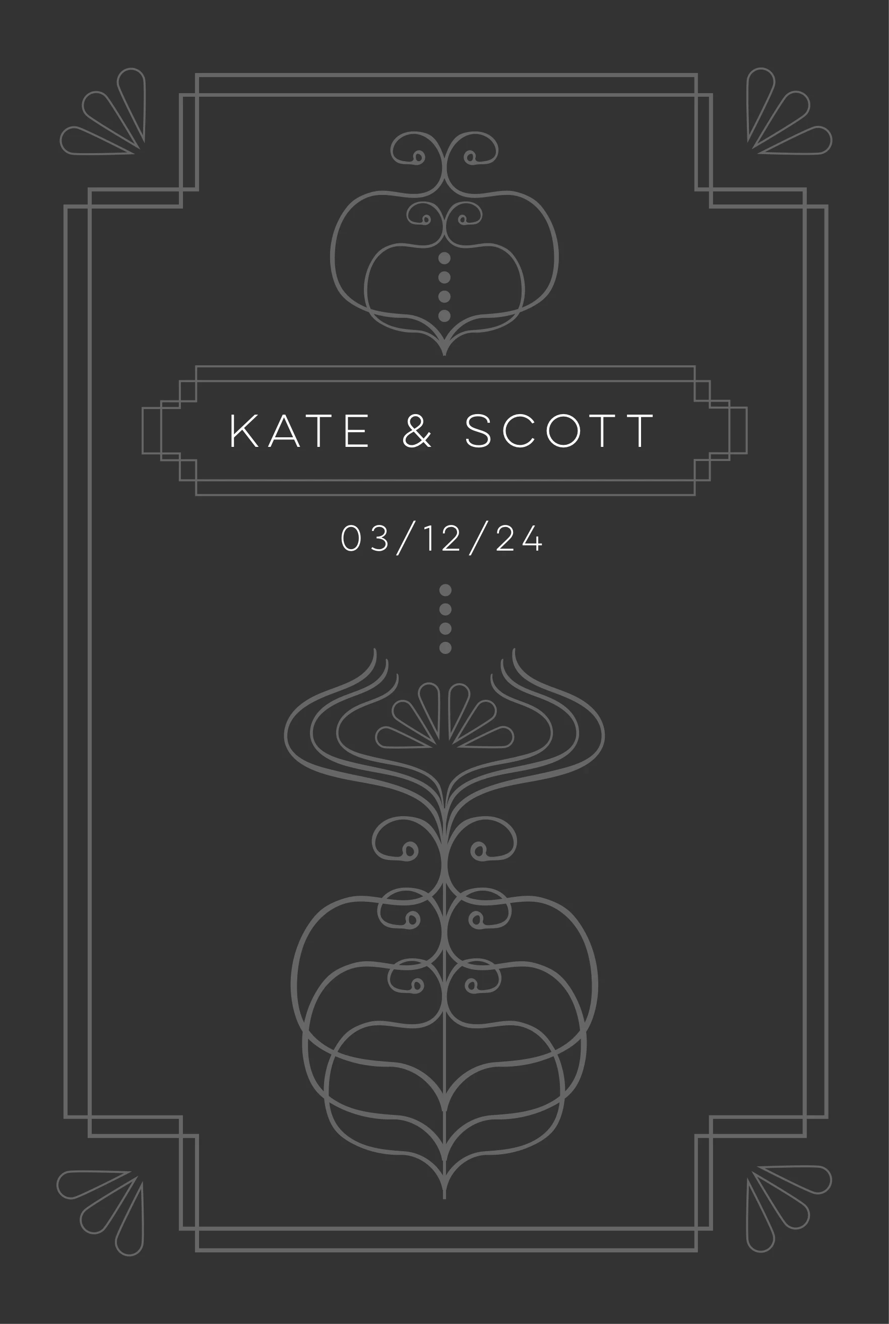Art Deco Wedding