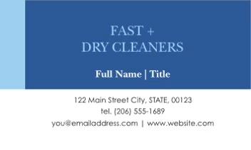 Fast + Dry Cleaners
