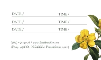 Hibbertia Flower Pattern