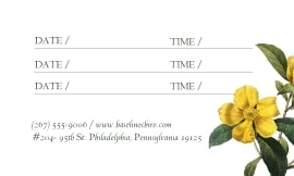 Hibbertia Flower Pattern
