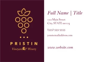 Winery Grape Illustration