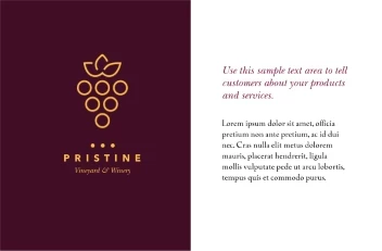 Winery Grape Illustration