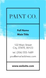 Painter Blue Paint Effect