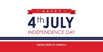 Fourth of July Banner