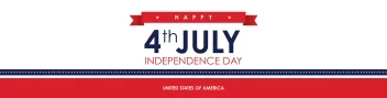 Fourth of July Banner
