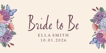 Vintage Script Bridal
