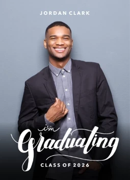 Graduation Lettering Announcement