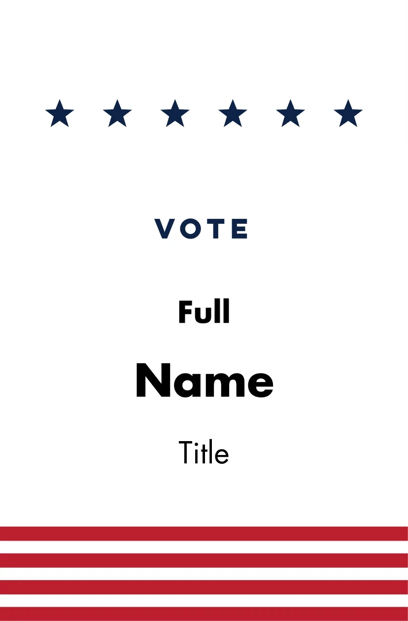 Horizontal Flag