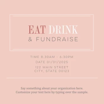 Pink Fundraiser