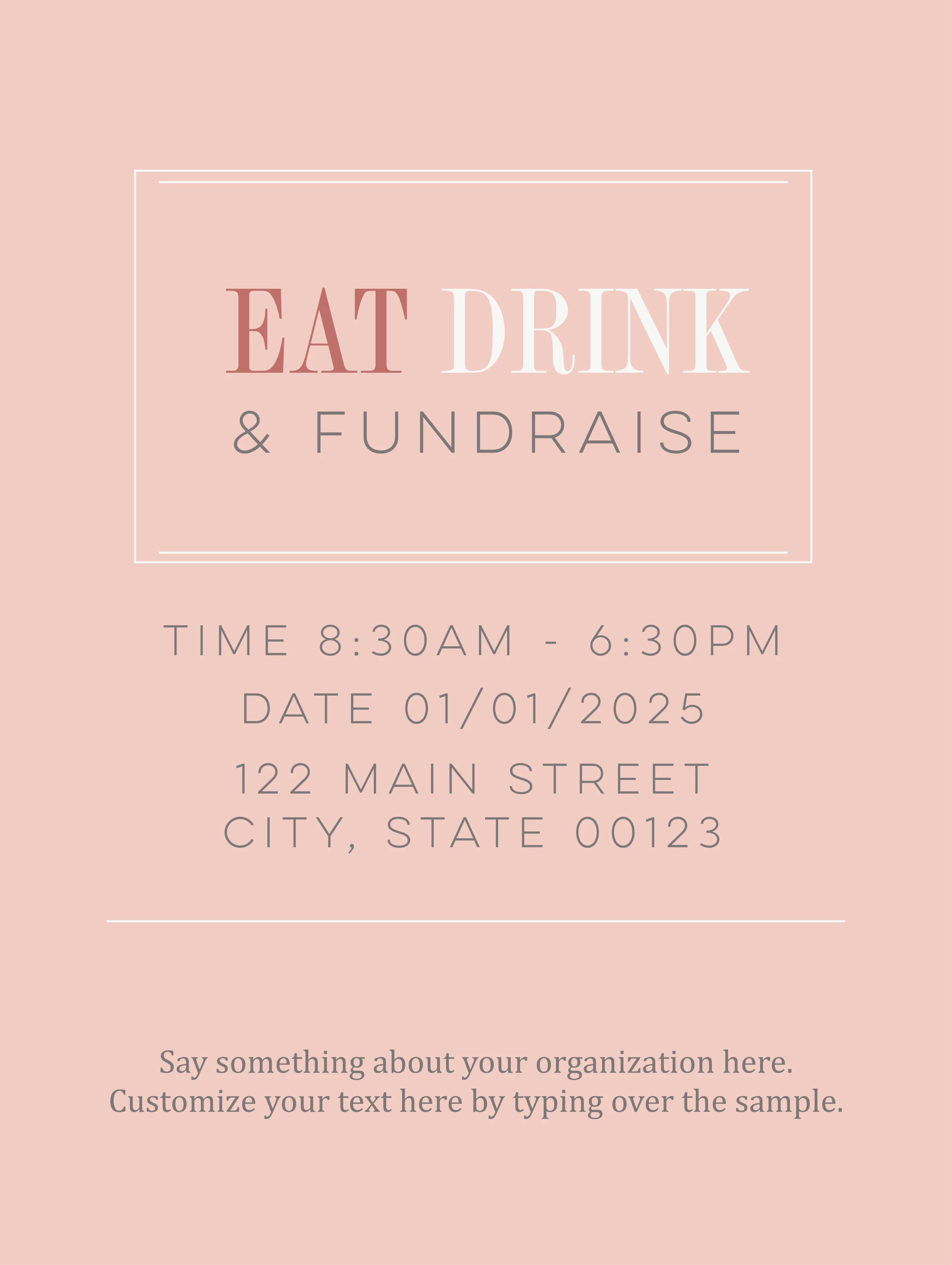 Pink Fundraiser