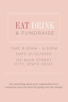 Pink Fundraiser