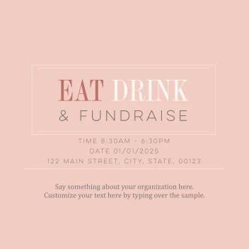 Pink Fundraiser