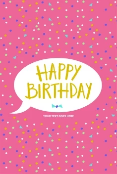 Happy Birthday Confetti