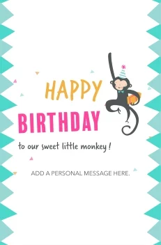 Happy Birthday Monkey