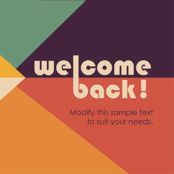 Retro Welcome