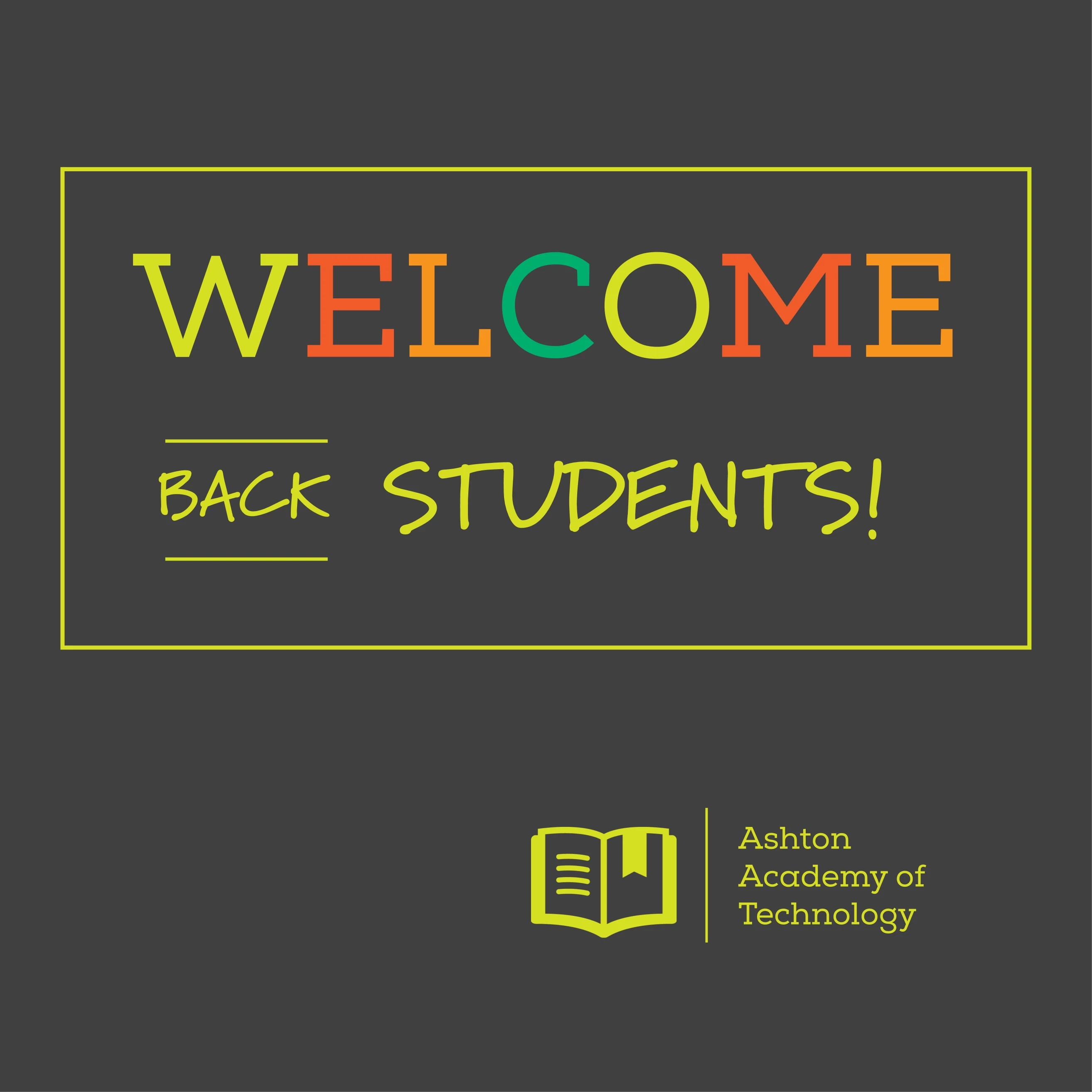 Welcome Back Students