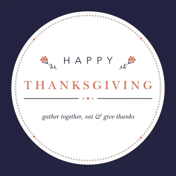 Happy Thanksgiving