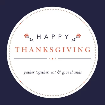 Happy Thanksgiving