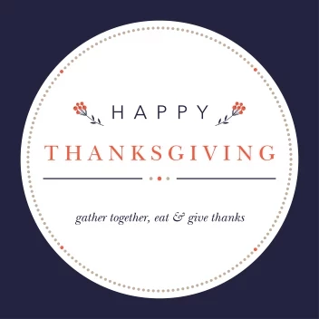 Happy Thanksgiving