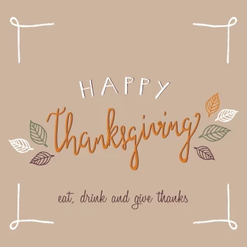 Thanksgiving Foliage