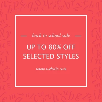 Back 2 School Alphabet