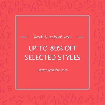 Back 2 School Alphabet