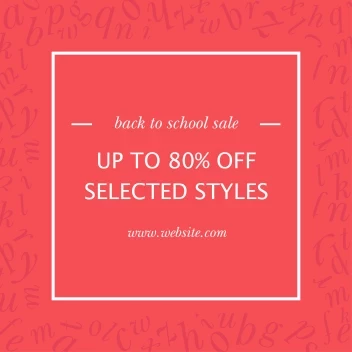 Back 2 School Alphabet