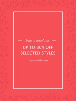 Back 2 School Alphabet