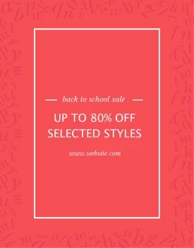 Back 2 School Alphabet