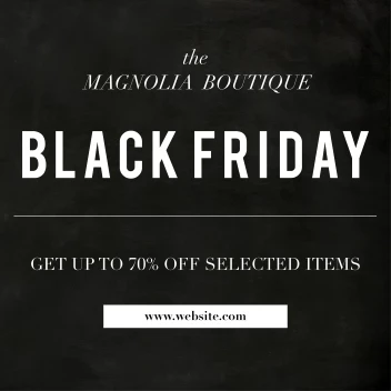 Black Friday Chalkboard