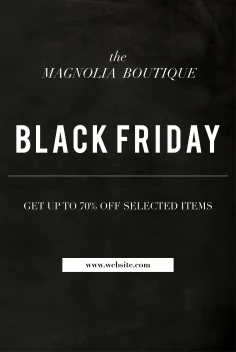 Black Friday Chalkboard