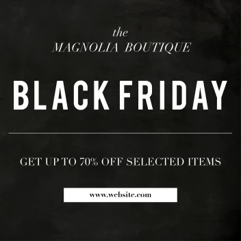 Black Friday Chalkboard